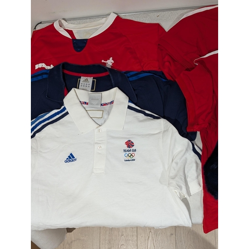 166 - Good Bundle Team GB  Official Merchandise Polo Shirts 2012 Mostly