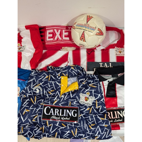 169 - Exeter City Vintage Interest - Official Shirts (5) All New and Excellent 42