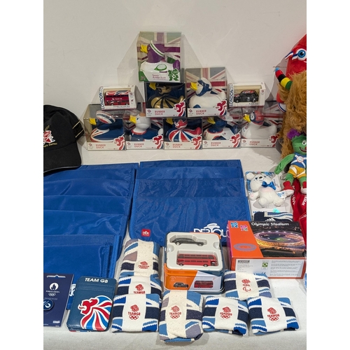 170 - Excellent Olympics Bundle, Plush, Ducks, Handkerchiefs, Lanyards Lots Here ! All Brand New