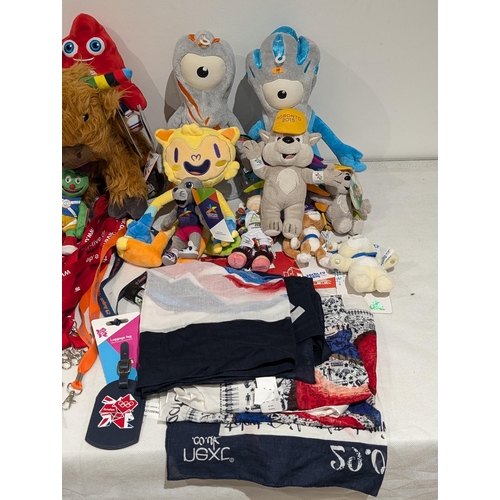 170 - Excellent Olympics Bundle, Plush, Ducks, Handkerchiefs, Lanyards Lots Here ! All Brand New