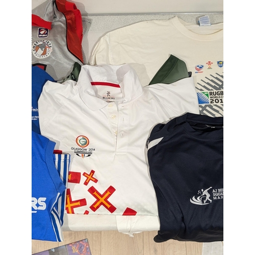 172 - Sporting Clothing - Commonwealth, Rugby, Handball, Jersey Etc All Appear Unworn