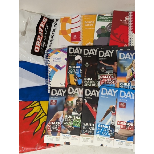 175 - Glasgow 2014 - Bundle of Ephemera Programmes Merch Etc