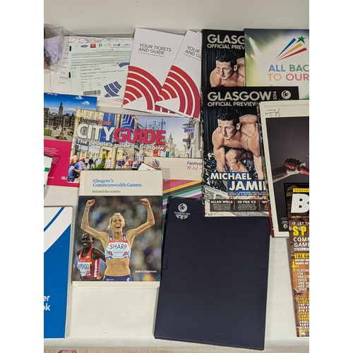 175 - Glasgow 2014 - Bundle of Ephemera Programmes Merch Etc