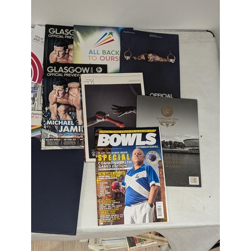 175 - Glasgow 2014 - Bundle of Ephemera Programmes Merch Etc