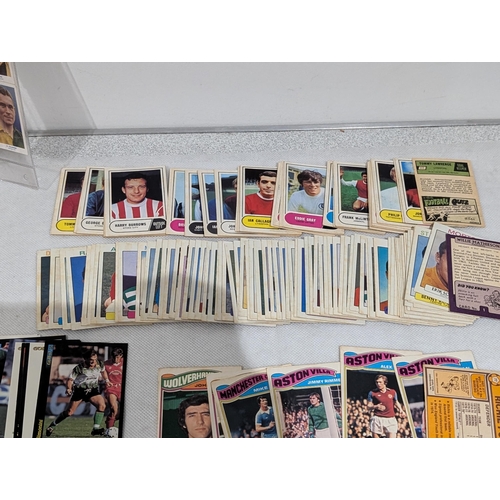 194 - Large Quantity Football Cards, Stickers, Cigarette Card Albums, Postcards, Collectable Trading Cards... 