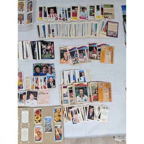 194 - Large Quantity Football Cards, Stickers, Cigarette Card Albums, Postcards, Collectable Trading Cards... 