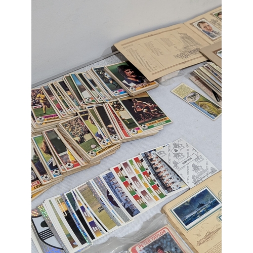 194 - Large Quantity Football Cards, Stickers, Cigarette Card Albums, Postcards, Collectable Trading Cards... 