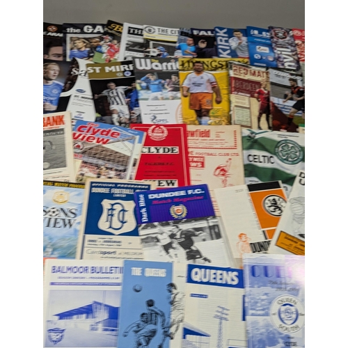 203 - Scottish League - Huge Bundle Mostly Vintage Scottish League Programmes Spanning Multiple Decades