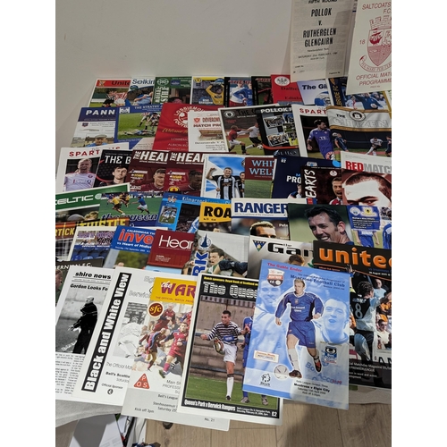 204 - Large Bundle Scottish League Etc Programmes - Nice Bundle