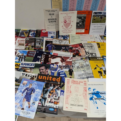 204 - Large Bundle Scottish League Etc Programmes - Nice Bundle