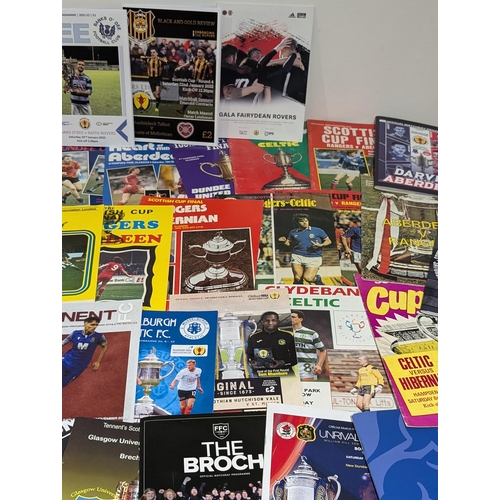 205 - Scottish Cup Programmes - Lots Here ! Finals Etc..