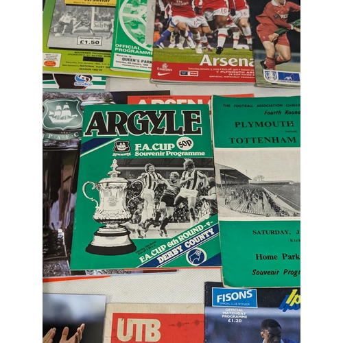 222 - Plymouth / Torquay / Yeovil FA Cup - Vintage Notably Torquay v Tottenham 65, plymouth v Tottenham 62... 