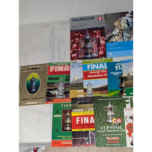 230 - FA Cup Rounds 1-6 Late 60s Onwards Huge Bundle