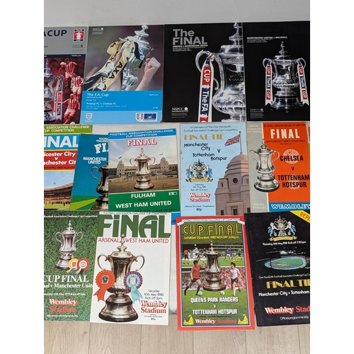 230 - FA Cup Rounds 1-6 Late 60s Onwards Huge Bundle