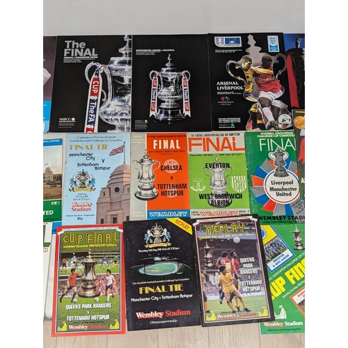 230 - FA Cup Rounds 1-6 Late 60s Onwards Huge Bundle