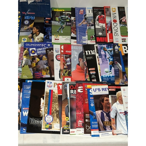 233 - Huge Bundle League Programmes 80s Onwards Mostly