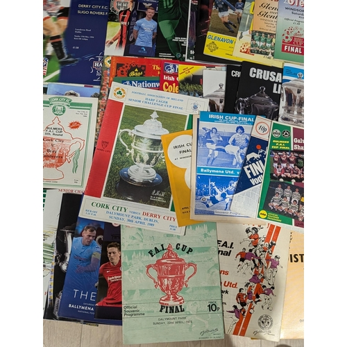 234 - Large Bundle Irish Cup - 60s Onwards - Lots in Here to Choose From Earliest Noted 1959