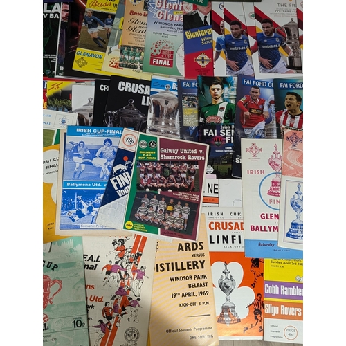 234 - Large Bundle Irish Cup - 60s Onwards - Lots in Here to Choose From Earliest Noted 1959