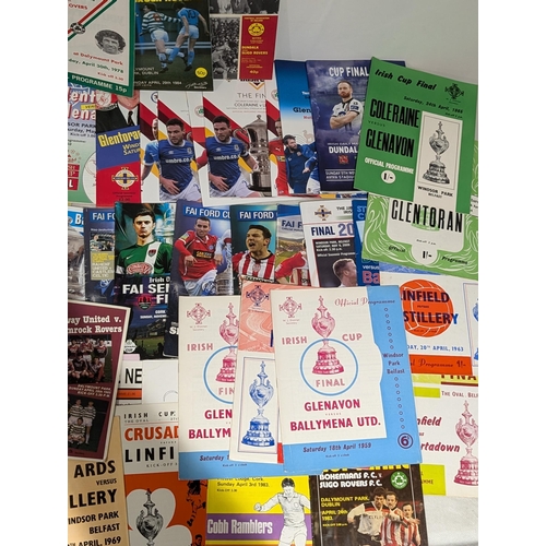 234 - Large Bundle Irish Cup - 60s Onwards - Lots in Here to Choose From Earliest Noted 1959