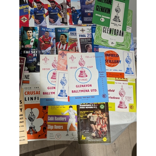 234 - Large Bundle Irish Cup - 60s Onwards - Lots in Here to Choose From Earliest Noted 1959