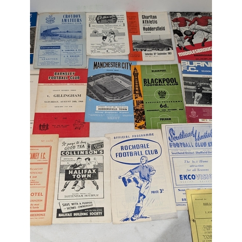 235 - 1960s Vintage Programmes - All Sorts, League, Non League Overall Very Good Condition