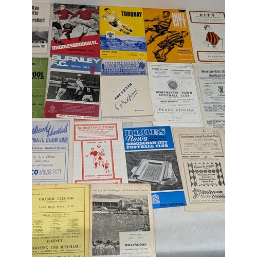 235 - 1960s Vintage Programmes - All Sorts, League, Non League Overall Very Good Condition