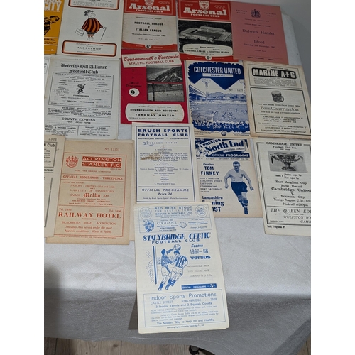 235 - 1960s Vintage Programmes - All Sorts, League, Non League Overall Very Good Condition