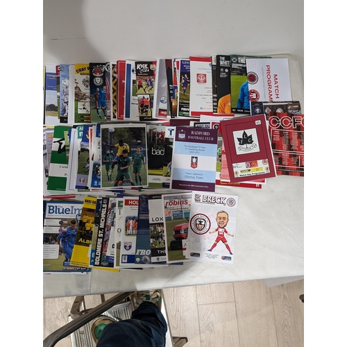 238 - Huge Quantity Non League Programmes Appx 200+