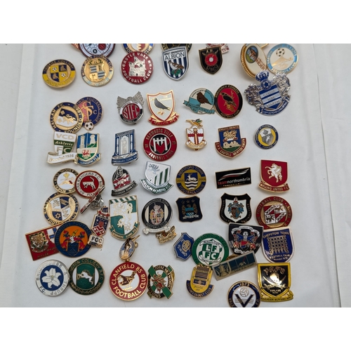 240 - Group 100 Football Lapel Badges / Pin Badges Mostly Non League Lots of Unusual Ones !