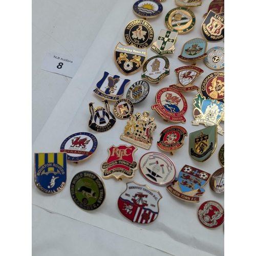 246 - Group 100 Football Lapel Badges / Pin Badges Mostly Non League Lots of Unusual Ones !