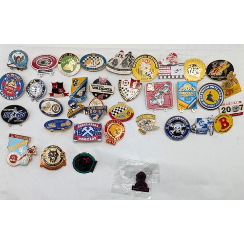 256 - Good Quantity Speedway Badges, Some Unusual Ones.