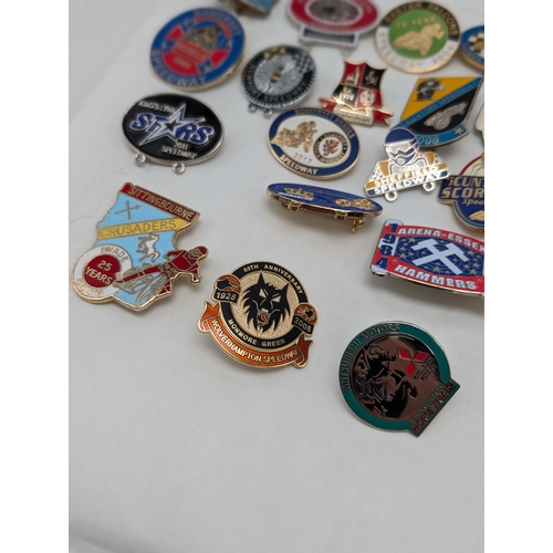 256 - Good Quantity Speedway Badges, Some Unusual Ones.