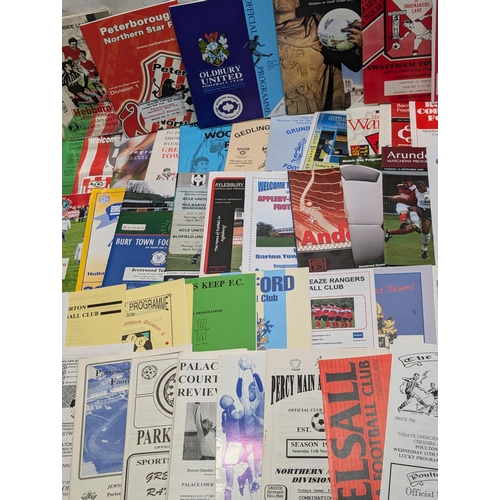 264 - Appx 150 Non League Football Programmes - All in Good Condition Lots of Odd Ones in Here !