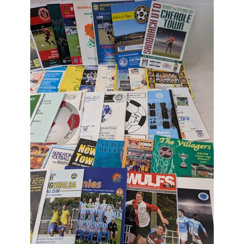 265 - Appx 150 Non League Football Programmes - All in Good Condition Lots of Odd Ones in Here !