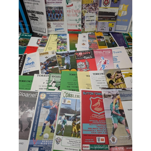 275 - Appx 100 Non League Football Programmes - All in Good Condition Lots of Odd Ones in Here !