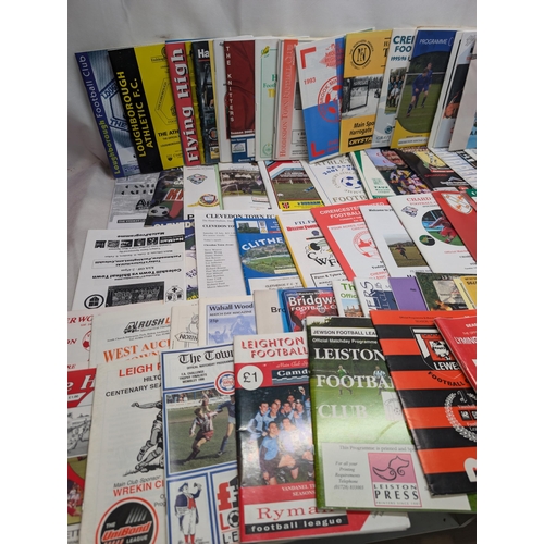 285 - Large Quantity Around 200/250 Mostly Non League Programs Some Unusual Ones Here