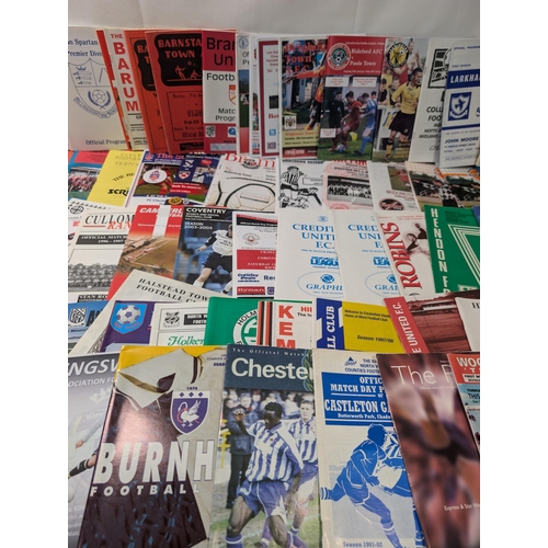 285 - Large Quantity Around 200/250 Mostly Non League Programs Some Unusual Ones Here