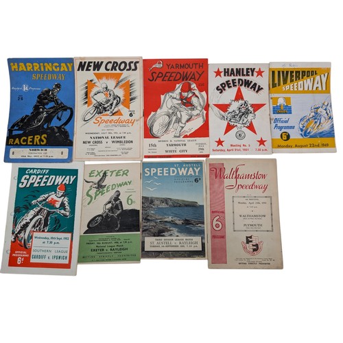 294 - Wembley Speedway Championships - Final Programs 40s/50s Good Bundle