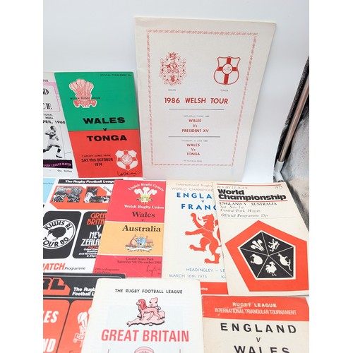 337 - Good Bundle Mostly England, Wales, Programmes All Sorts Here, League Championships Etc