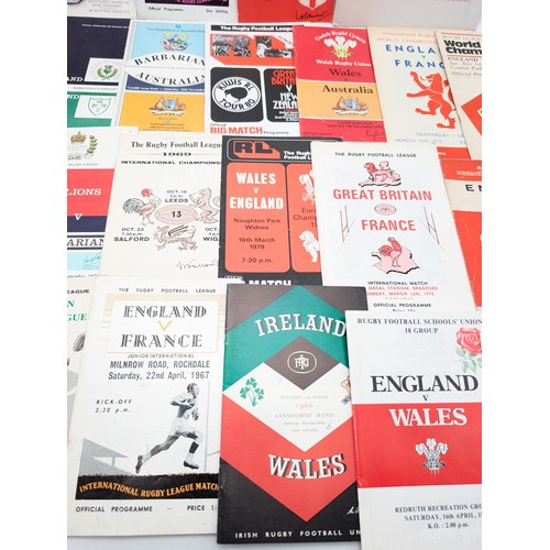 337 - Good Bundle Mostly England, Wales, Programmes All Sorts Here, League Championships Etc