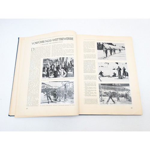 348 - 1936 German Olympics Official Souvenir Book - Photograph Volume Vol 1 Good Condition Throughout