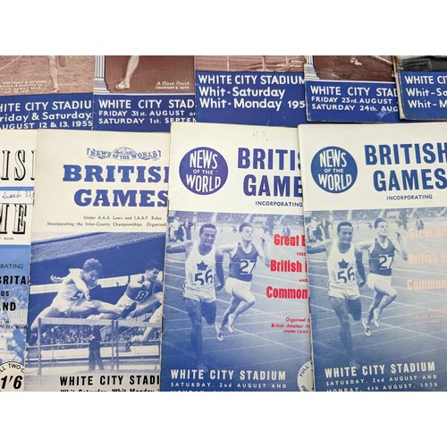 356 - Group (22) 1950s  British Games Programmes Covering Numerous Years Overall Condition Good. Scarce Bu... 