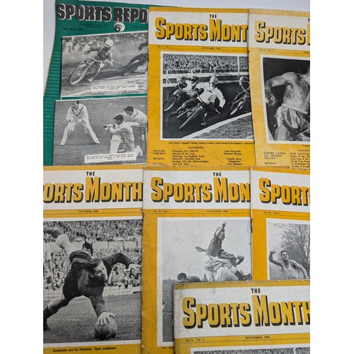 364 - Group 40s/50s Sports Monthly Magazines - Overall Condition Good