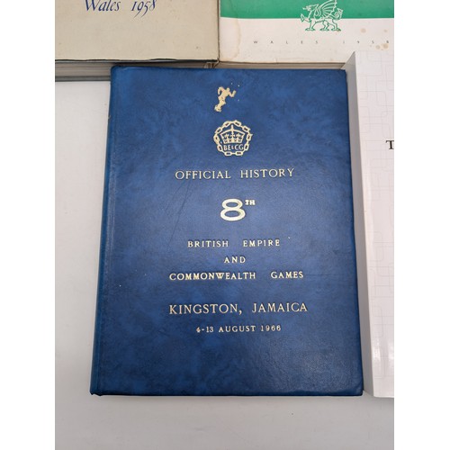 381 - Group (5) Official History British Empire & Commonwealth Games, 58/66/70 Overall Condition Good