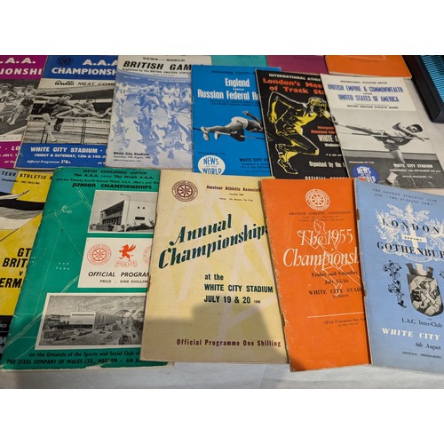 396 - Large Collection 1950s Onwards, Amateur Athletic Association Programmes - Overall Good Condition Lot... 