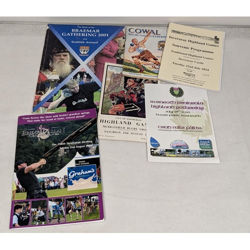 Highland Games Souvenir Programmes