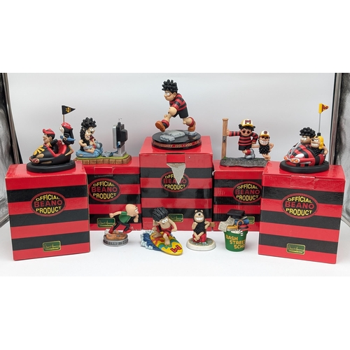 179 - Group (9) Robert Harrop - Dennis The Menace & Beano Figurines - Most Boxed Excellent Condition 4 Loo... 