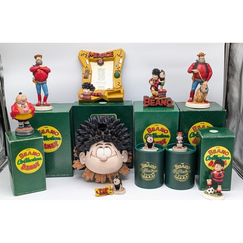 181 - Group (10) Robert Harrop - Dennis The Menace & Beano Figurines - Most Boxed Excellent Condition 2 lo... 