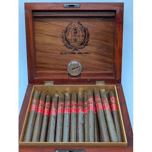 263 - Box (43) Tabaqueria De Filipinas Corona Cigars Housed Within Personalised Humidor