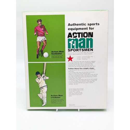 291 - Action Man Sportsman By Palitoy - Cricketer - Unopened Sealed Packaging Fair - Good